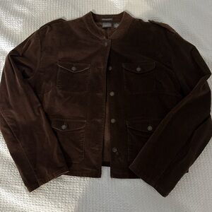 Copper Key Chocolate Corduroy Jacket